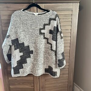 J.Jill Gray Oversized Sweater